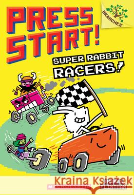 Super Rabbit Racers!: A Branches Book (Press Start! #3): Volume 3 Flintham, Thomas 9781338034776 Branches - książka