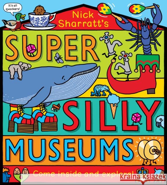 Super Silly Museums PB Sharratt, Nick 9781407198477 Scholastic - książka