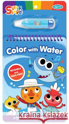 Super Simple(tm) Color with Water Super Simple & Dover Publications 9780486854250 Dover Publications - książka