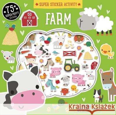 Super Sticker Activity: Farm Dawn Machell 9781626866478 Silver Dolphin Books - książka