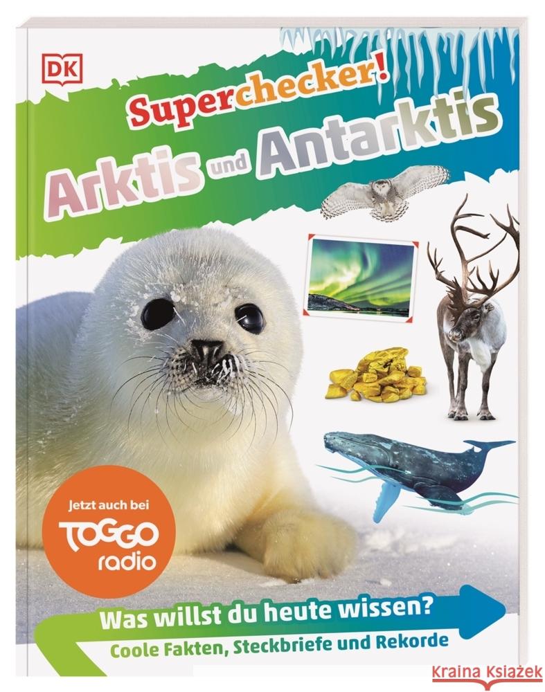 Superchecker! Arktis und Antarktis Ganeri, Anita 9783831045129 Dorling Kindersley Verlag - książka
