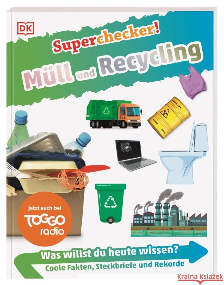 Superchecker! Müll und Recycling Ganeri, Anita 9783831043750 Dorling Kindersley Verlag - książka