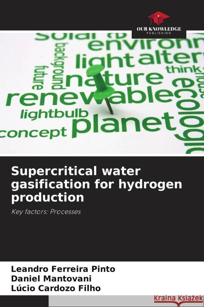 Supercritical water gasification for hydrogen production Leandro Ferreir Daniel Mantovani L?cio Cardoz 9786207191406 Our Knowledge Publishing - książka