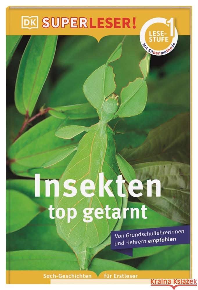 SUPERLESER! Insekten, top getarnt Buller, Laura 9783831044825 Dorling Kindersley Verlag - książka