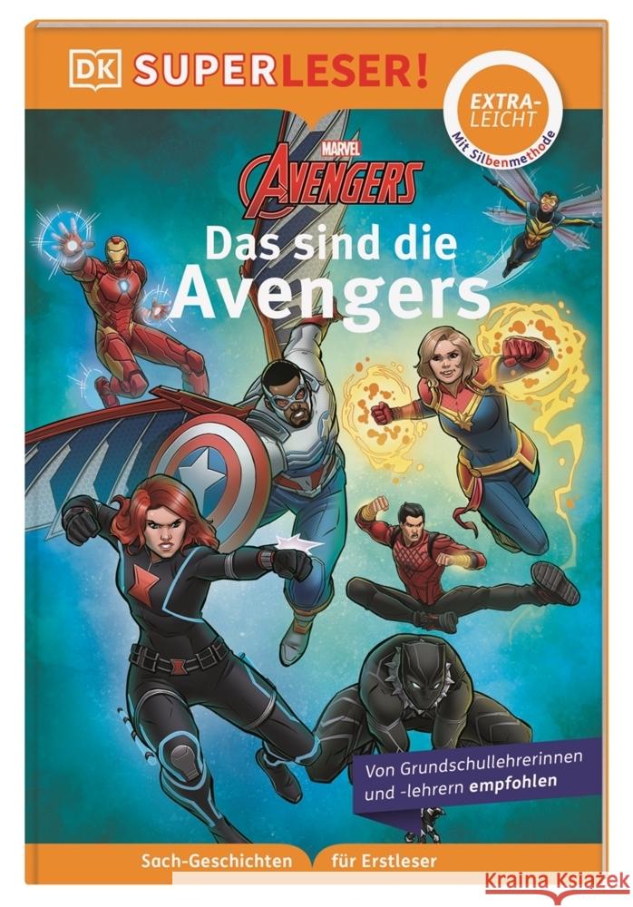 SUPERLESER! Marvel Avengers Das sind die Avengers  9783831051342 Dorling Kindersley Verlag - książka