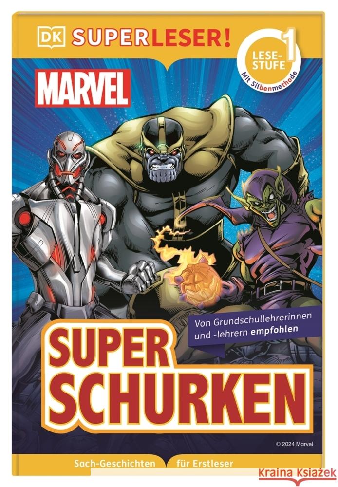 SUPERLESER! Marvel Superschurken Ridout, Cefn 9783831050918 Dorling Kindersley Verlag - książka