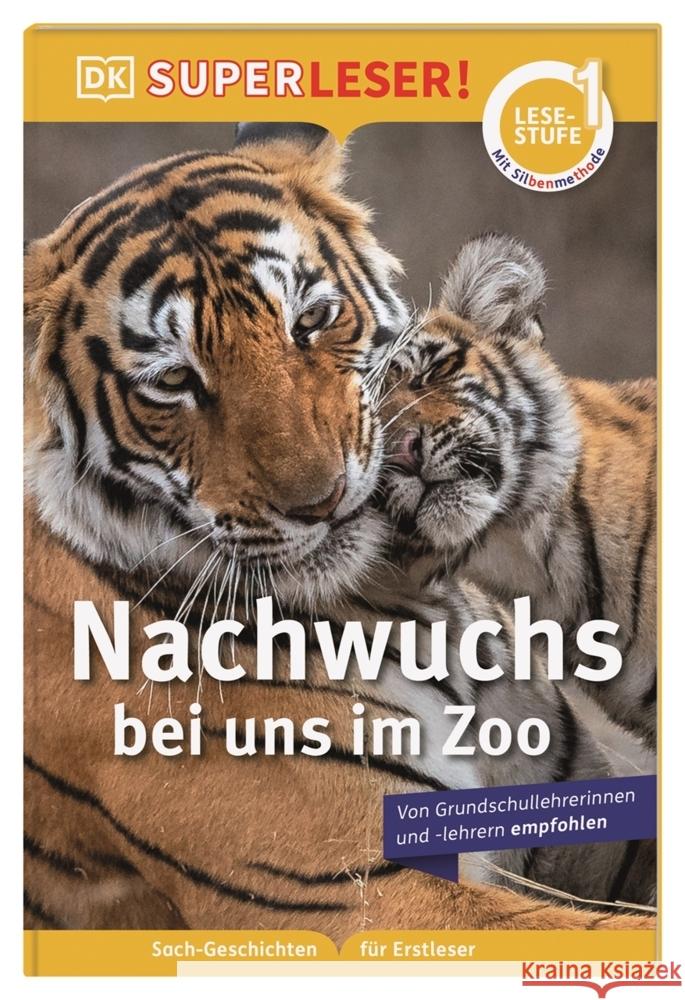 SUPERLESER! Nachwuchs bei uns im Zoo Lock, Deborah 9783831043279 Dorling Kindersley Verlag - książka