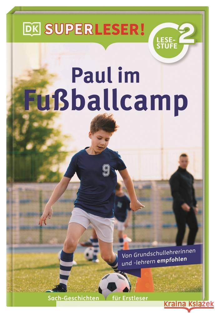 SUPERLESER! Paul im Fußballcamp Cox, Jenny 9783831044849 Dorling Kindersley Verlag - książka