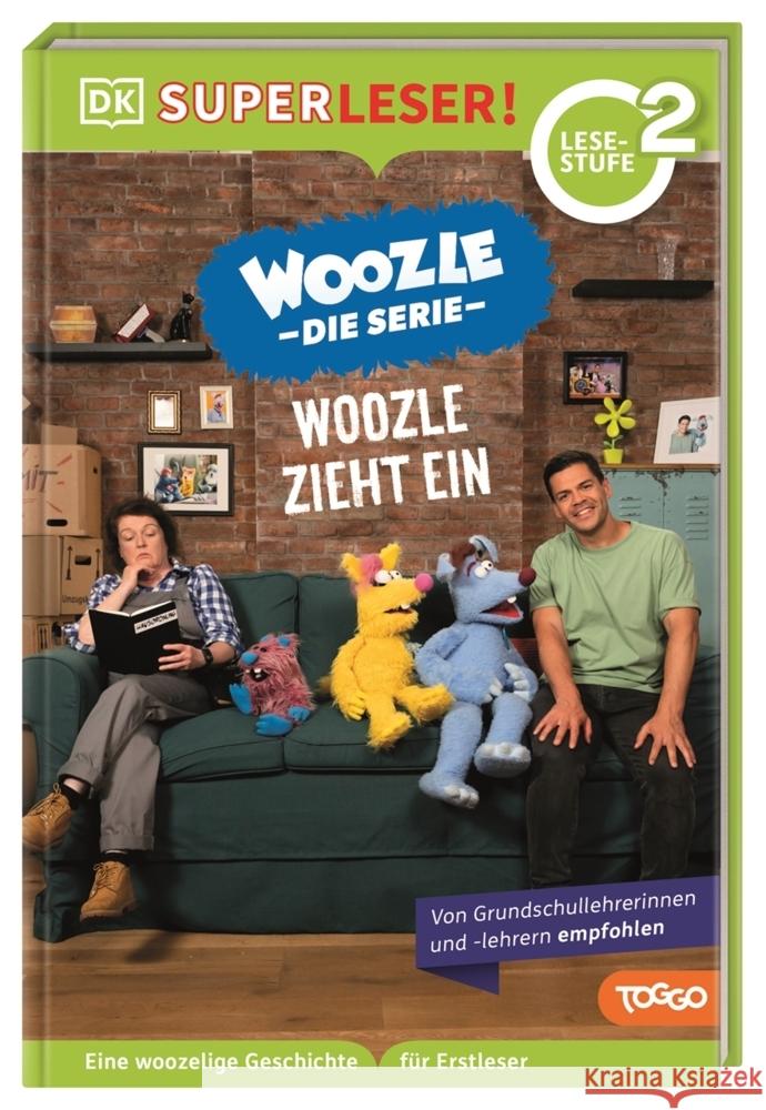 SUPERLESER! Woozle Die Serie: Woozle zieht ein Fischer, Jörg 9783831049271 Dorling Kindersley Verlag - książka