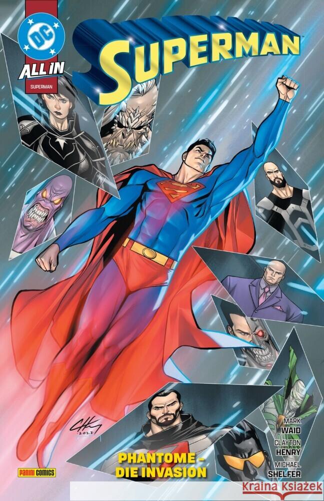 Superman Waid, Mark, Clayton, Henry, Shelfer, Michael 9783741645556 Panini Manga und Comic - książka