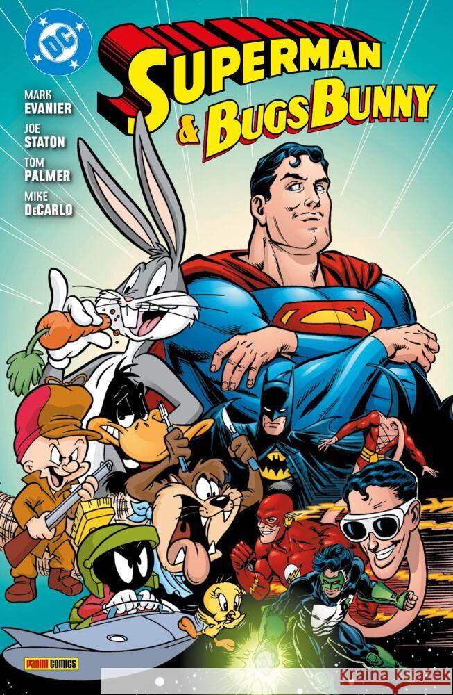 Superman & Bugs Bunny Evanier, Mark, Staton, Joe 9783741645372 Panini Manga und Comic - książka