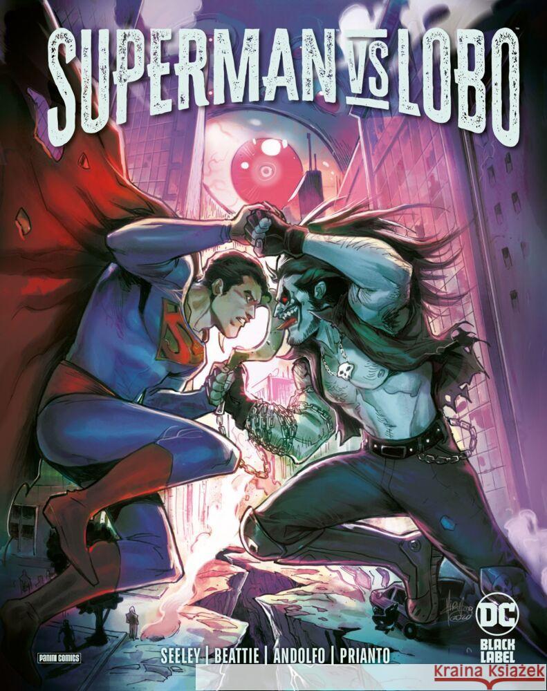 Superman vs. Lobo Seeley, Tim, Beattie, Sarah, Andolfo, Mirka 9783741627620 Panini Manga und Comic - książka