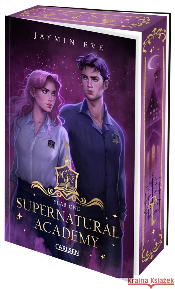 Supernatural Academy: Year One (Supernatural Academy 1) Eve, Jaymin 9783551585868 Carlsen - książka