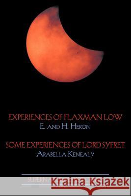 Supernatural Detectives 3: Flaxman Low / Lord Syfret Heron, E. 9781616460990 Coachwhip Publications - książka