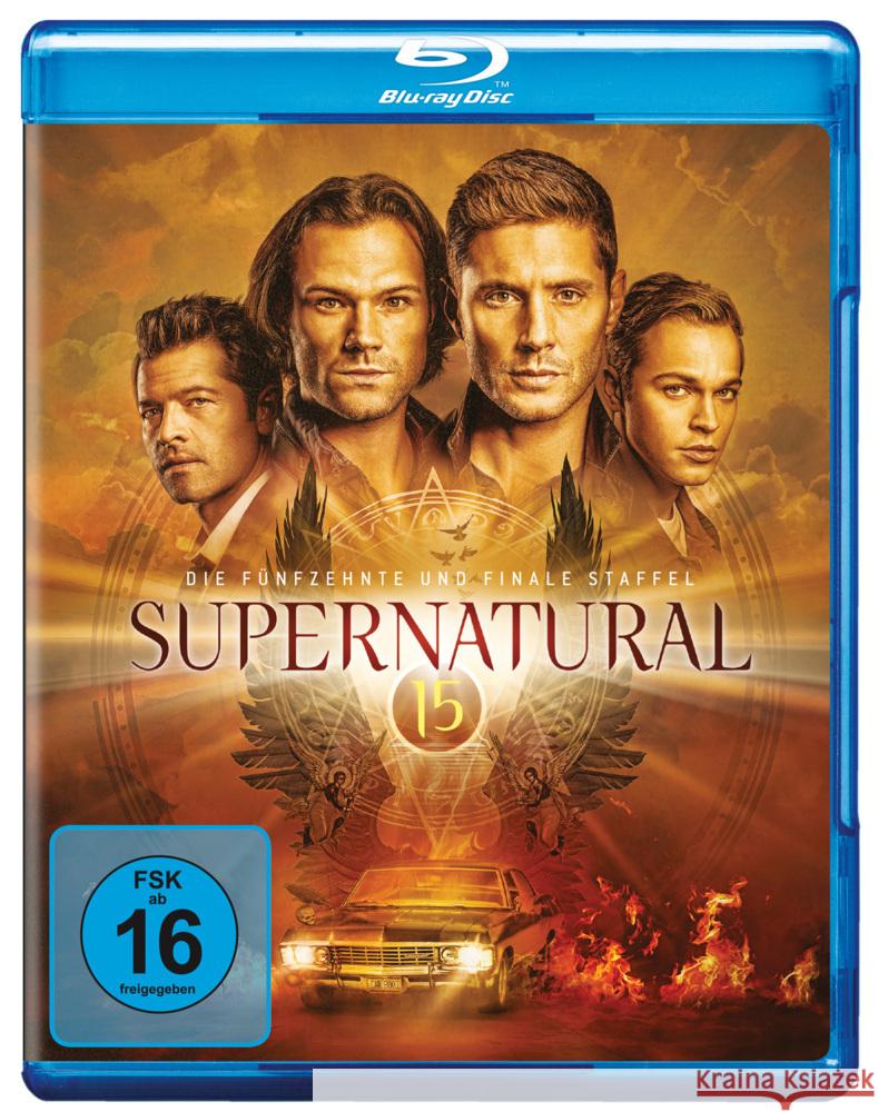 Supernatural. Staffel.15, 4 Blu-ray  5051890327710 Warner - książka