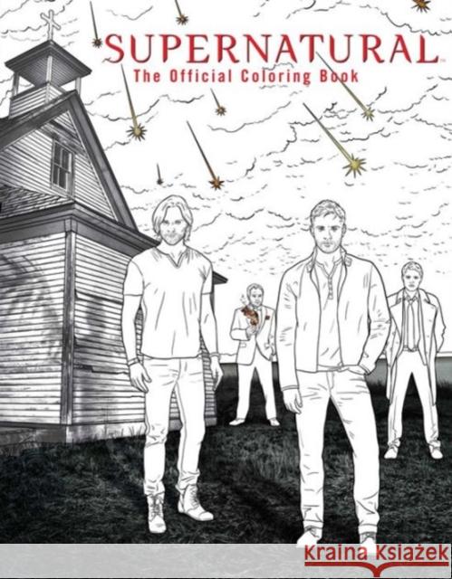 Supernatural: The Official Coloring Book Insight Editions 9781608878185 Insight Editions - książka