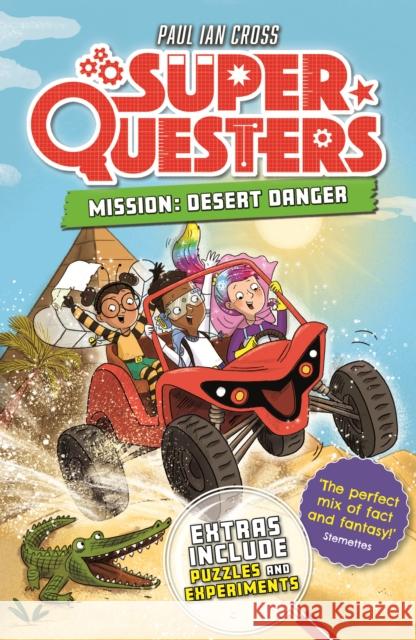 SuperQuesters Mission: Desert Danger Paul Ian Cross 9789083294346 QuestFriendz - książka
