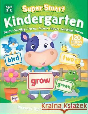 Supersmart Kindergarten Workbook [With Sticker(s)] Kidsbooks 9781628857481 Kidsbooks.com - książka