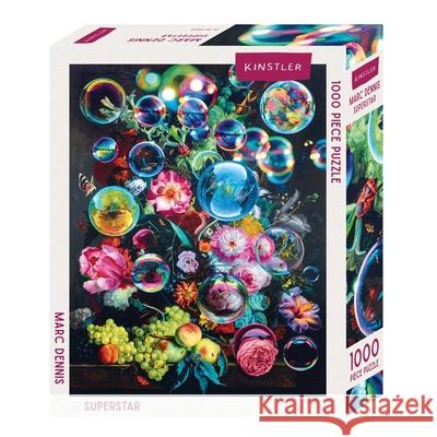 Superstar: 1000 Piece Puzzle Marc Dennis 9781959407225 Kinstler - książka
