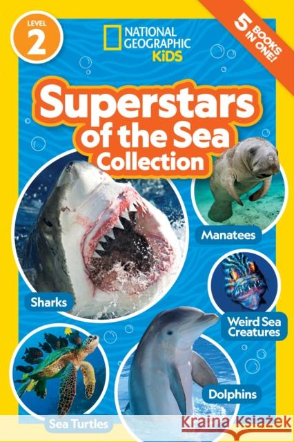 Superstars of the Sea Collection (National Geographic Kids Readers, Level 2) National Geographic Kids 9781426376849 National Geographic Kids - książka