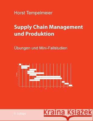 Supply Chain Management und Produktion: Übungen und Mini-Fallstudien Horst Tempelmeier 9783752810202 Books on Demand - książka