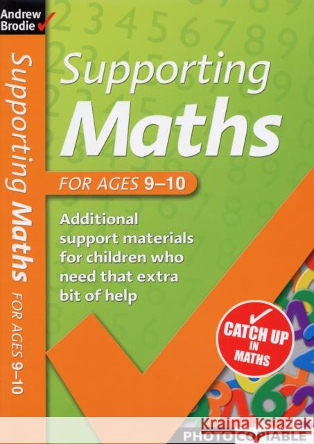 Supporting Maths for Ages 9-10 Andrew Brodie 9780713679489 Bloomsbury Publishing PLC - książka