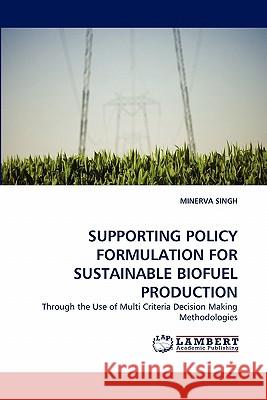 Supporting Policy Formulation for Sustainable Biofuel Production  9783843361040 LAP Lambert Academic Publishing AG & Co KG - książka