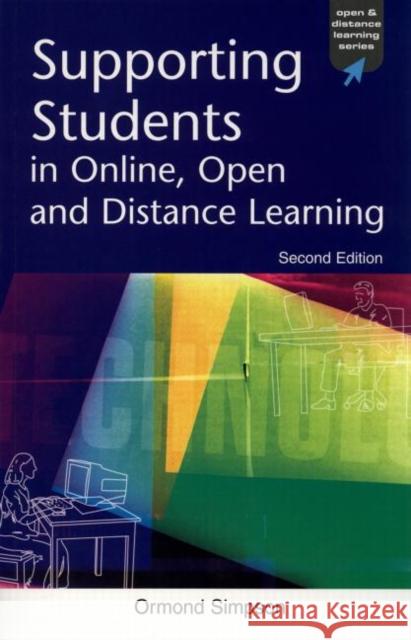 SUPPORTING STUDENTS IN OPEN AND DISTANCE LEARNING Ormond Simpson 9780749437404 TAYLOR & FRANCIS LTD - książka