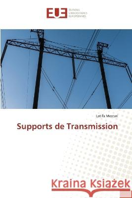 Supports de Transmission Latifa Mostari   9786203452174 International Book Market Service Ltd - książka