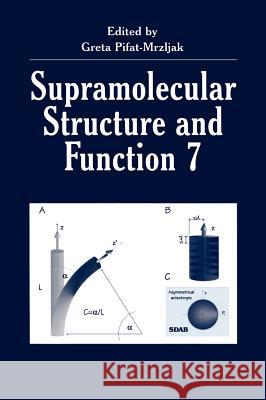 Supramolecular Structure and Function 7 Greta Pifat-Mrzljak Greta Pifat-Mrzljak 9780306466724 Kluwer Academic/Plenum Publishers - książka