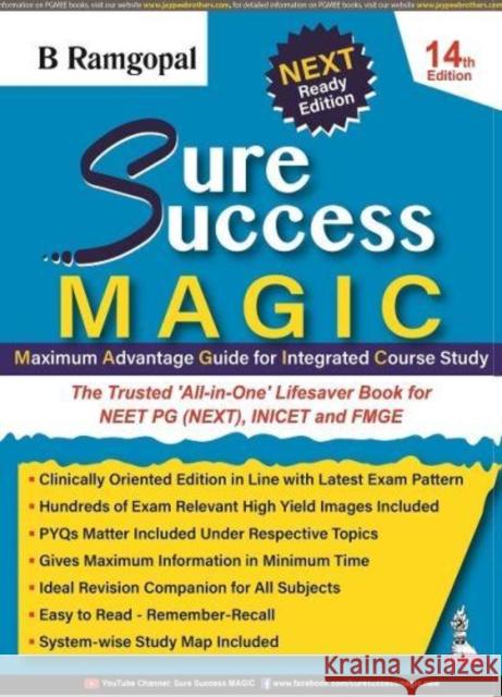 Sure Success Magic B Ramgopal   9789354655371 Jaypee Brothers Medical Publishers - książka