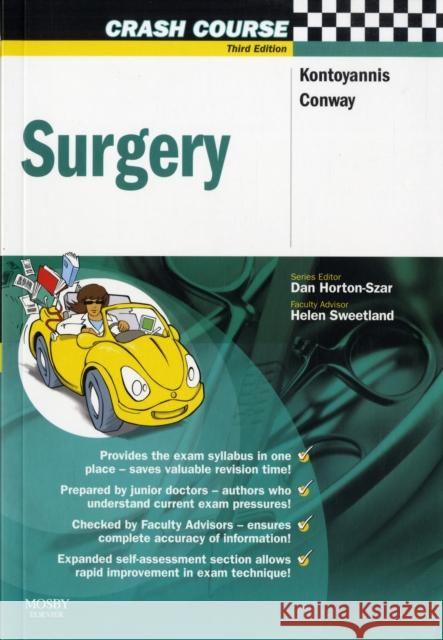 Surgery Kontoyannis, Angeliki 9780723434757 ELSEVIER HEALTH SCIENCES - książka