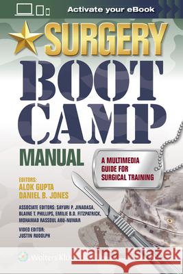 Surgery Boot Camp Manual: A Multimedia Guide for Surgical Training Gupta, Alok 9781496383440 LWW - książka
