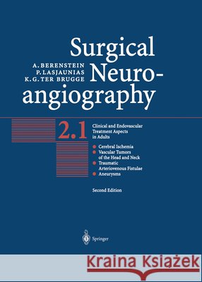 Surgical Neuroangiography: Vol.2: Clinical and Endovascular Treatment Aspects in Adults Berenstein, Alejandro 9783642623417 Springer - książka