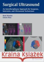 Surgical Ultrasound Rene Mantke Rene Ulrich Peitz  9783131318718 Thieme Publishing Group - książka