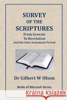 Survey of the Scriptures Dr Gilbert W. Olson 9781546835097 Createspace Independent Publishing Platform - książka