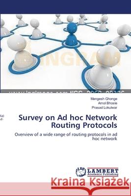 Survey on Ad hoc Network Routing Protocols Ghonge, Mangesh 9783659202063 LAP Lambert Academic Publishing - książka