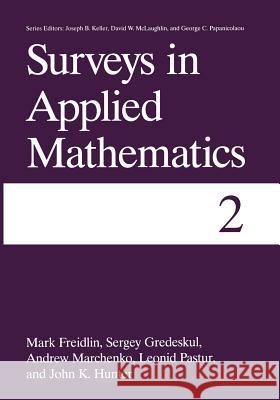 Surveys in Applied Mathematics: Volume 2 Freidlin, Mark I. 9781461358213 Springer - książka