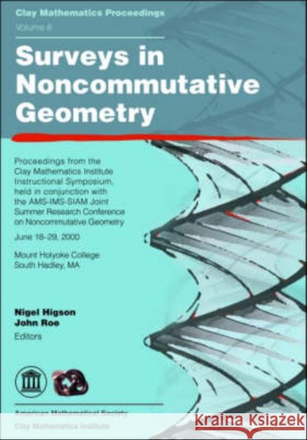 Surveys in Noncommutative Geometry  9780821838464 American Mathematical Society - książka