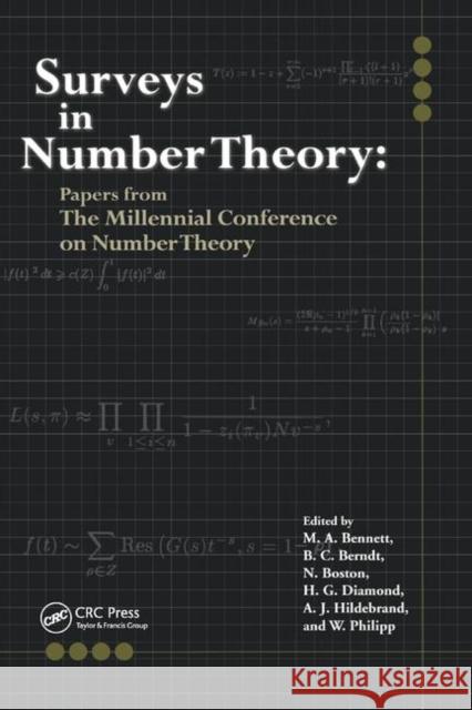 Surveys in Number Theory: Papers from the Millennial Conference on Number Theory Boston, N. 9781138454286 Taylor and Francis - książka