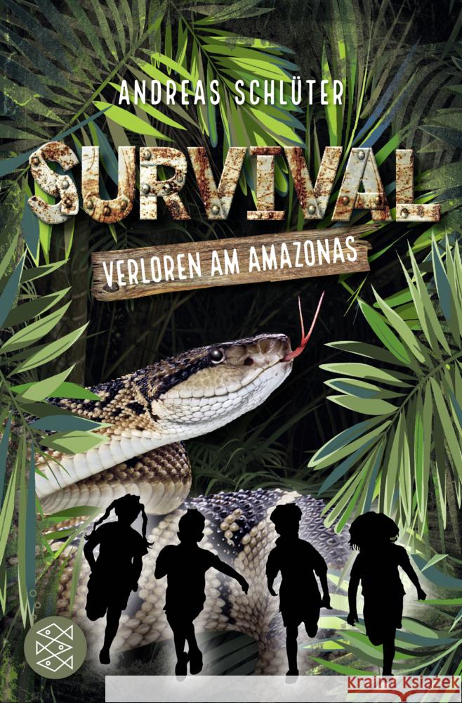 Survival - Verloren am Amazonas Schlüter, Andreas 9783733503055 FISCHER Kinder- und Jugendtaschenbuch - książka