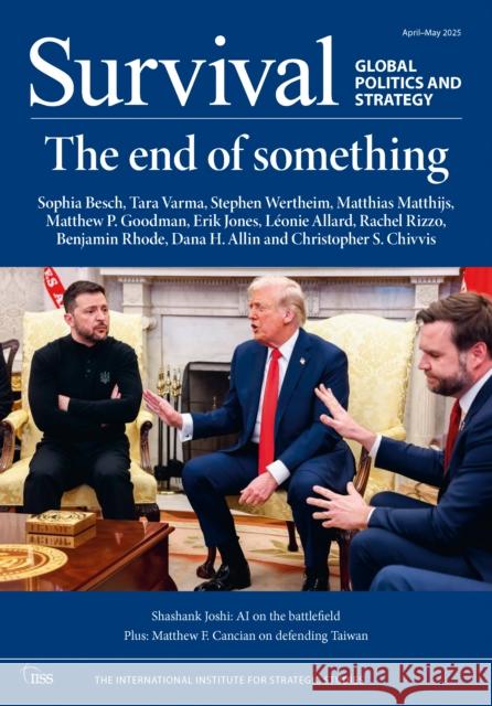 Survival: April-May 2025 The International Institute for Strategi 9781041075493 Routledge - książka