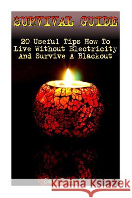 Survival Guide: 20 Useful Tips How To Live Without Electricity And Survive A Blackout Denzil, Sam 9781545385180 Createspace Independent Publishing Platform - książka