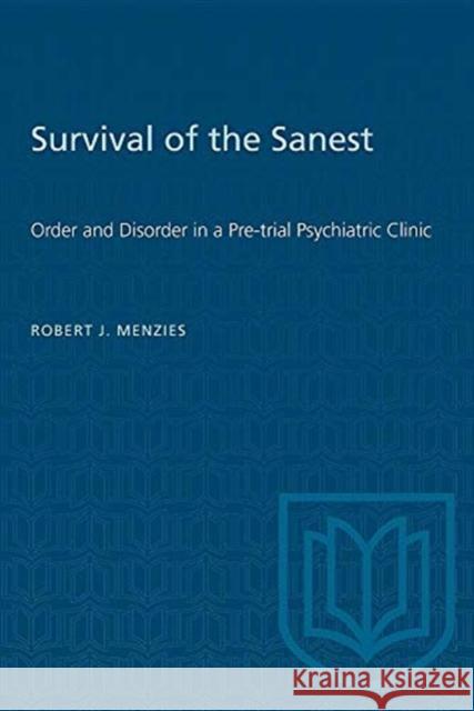 SURVIVAL SANEST ORDER DISORDER PRE-TRP  9780802067371 TORONTO UNIVERSITY PRESS - książka