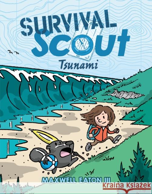 Survival Scout: Tsunami Maxwell Eaton Maxwell Eaton 9781250790446 Roaring Brook Press - książka