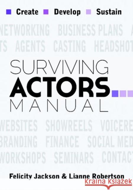 Surviving Actors Manual Felicity Jackson 9781848424159 NICK HERN BOOKS - książka