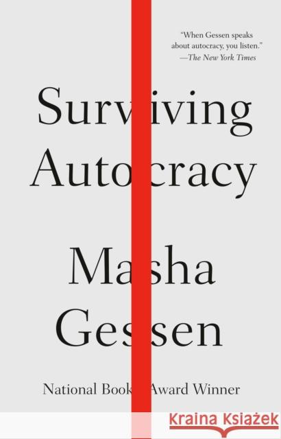 Surviving Autocracy Masha Gessen 9780593332245 Riverhead Books - książka