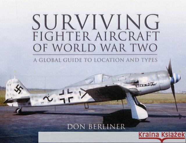 Surviving Fighter Aircraft of World War Two Don Berliner 9781848842656 Pen & Sword Aviation - książka