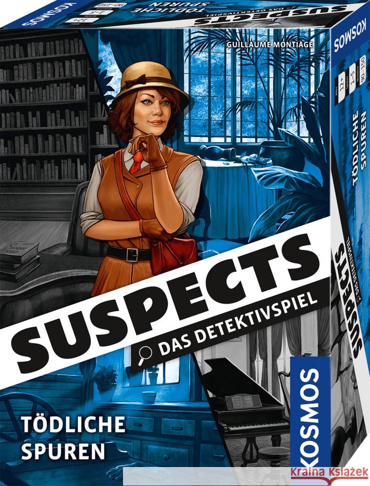 Suspects: Tödliche Spuren Montiage, Guillaume 4002051682897 Kosmos Spiele - książka