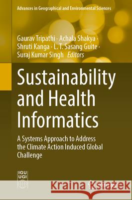 Sustainability and Health Informatics  9789819767052 Springer - książka